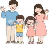 가족, 가족그림, 어버이날, 가정, 가정의달, 사진,이미지,일러스트,캘리그라피 - 온이맘작가 크라우드픽 - 저작권 걱정 없는 상업용 이미지