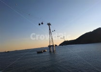 송도해상케이블카, 송도, 부산, 야경, 저녁하늘, 사진,이미지,일러스트,캘리그라피 - 하늘꽃작가 크라우드픽 - 저작권 걱정 없는 상업용 이미지