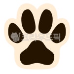 일러스트, 캐릭터, 발바닥, 강아지발바닥, 강아지발바닥이모티콘, 사진,이미지,일러스트,캘리그라피 - 쿠드작가 크라우드픽 - 저작권 걱정 없는... 