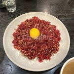 육회, 계란, 노른자, 고기, 한우, 사진,이미지,일러스트,캘리그라피 - 토리도리작가 크라우드픽 - 저작권 걱정 없는 상업용 이미지