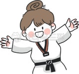 태권도, 태권도학원, 학원, 공부, 운동, 사진,이미지,일러스트,캘리그라피 - happypigy작가 크라우드픽 - 저작권 걱정 없는 상업용 이미지