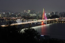 월드컵대교, 상암하늘공원, 한강다리, 한강야경, 서울야경, 사진,이미지,일러스트,캘리그라피 - Creator Kim작가 크라우드픽 - 저작권 걱정... 