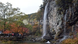 병풍폭포, 병풍바위, 강천사, 순창, 전북, 사진,이미지,일러스트,캘리그라피 - 행복신작가 크라우드픽 - 저작권 걱정 없는 상업용 이미지