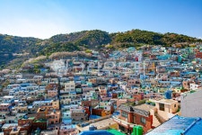 감천문화마을, 부산, 마을, 사하구, 건축물, 사진,이미지,일러스트,캘리그라피 - 꿈꾸는아빠작가 크라우드픽 - 저작권 걱정 없는 상업용 이미지