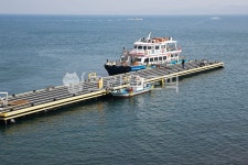 죽도선착장, 선착장, 여객선, 배, 유람선, 사진,이미지,일러스트,캘리그라피 - Deep bLUE작가 크라우드픽 - 저작권 걱정 없는 상업용 이미지