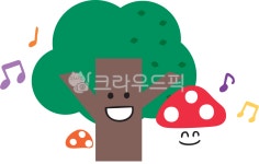 자연, 어린이집일러스트, 유치원일러스트, 음표, 나무, 사진,이미지,일러스트,캘리그라피 - jackson100작가 크라우드픽 - 저작권 걱정 없는... 