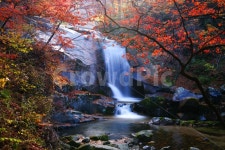 방태산, 2단폭포, 가을, 폭포, 바위, 사진,이미지,일러스트,캘리그라피 - Photophil작가 크라우드픽 - 저작권 걱정 없는 상업용 이미지