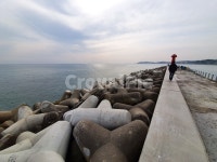 방파제, 등대, 항구, 바다, 하늘, 사진,이미지,일러스트,캘리그라피 - 포엔프작가 크라우드픽 - 저작권 걱정 없는 상업용 이미지