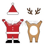 크리스마스, 크리스마스일러스트, 산타클로스, 산타일러스트, 루돌프, 사진,이미지,일러스트,캘리그라피 - murmur작가 크라우드픽 - 저작권 걱정... 