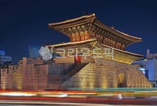 동대문, 흥인지문, 야경, 보물제1호, 동문, 사진,이미지,일러스트,캘리그라피 - Deep bLUE작가 크라우드픽 - 저작권 걱정 없는 상업용 이미지
