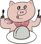 돼지, 꿀꿀이, 음식, 요리, 냠냠, 사진,이미지,일러스트,캘리그라피 - 이미남작가 크라우드픽 - 저작권 걱정 없는 상업용 이미지