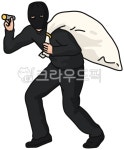 도둑, 도둑들, 도둑그림, 복면도둑, 복면도둑그림, 사진,이미지,일러스트,캘리그라피 - 모두그린다작가 크라우드픽 - 저작권 걱정 없는 상업용 이미지