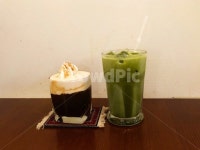 커피, 카페, 커피숍, 녹차라떼, 아인슈페너, 사진,이미지,일러스트,캘리그라피 - 오늘의스냅작가 크라우드픽 - 저작권 걱정 없는 상업용 이미지