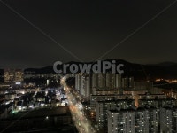 aerialview, 야경, 밤, 빛, 옥상풍경, 사진,이미지,일러스트,캘리그라피 - minsung0606작가 크라우드픽 - 저작권 걱정 없는 상업용 이미지