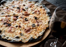 피자, 씬피자, 올리브피자, 샐러드피자, 푸드스타일링, 사진,이미지,일러스트,캘리그라피 - 포토그래퍼달래작가 크라우드픽 - 저작권 걱정 없는... 