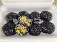 까만만두, 까만고기만두, 먹물고기만두, 먹물만두, 만두, 사진,이미지,일러스트,캘리그라피 - 먹방작가 크라우드픽 - 저작권 걱정 없는 상업용 이미지