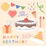 생일, 생일그림, 생일일러스트, 생일파티, 생일케이크, 사진,이미지,일러스트,캘리그라피 - eggegg00작가 크라우드픽 - 저작권 걱정 없는... 