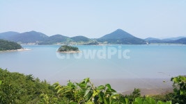 섬, 바다, 남해, 경치, 푸른, 사진,이미지,일러스트,캘리그라피 - 포엔프작가 크라우드픽 - 저작권 걱정 없는 상업용 이미지