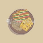 모둠전, 전, 산적, 동태전, 동그랑땡, 사진,이미지,일러스트,캘리그라피 - Mia D작가 크라우드픽 - 저작권 걱정 없는 상업용 이미지