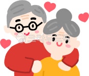 부부떡방아타운 | 노인, 노부부, 사랑, 부부, 실버타운, 사진,이미지,일러스트,캘리그라피 - pje8484999작가 크라우드픽 - 저작권 걱정 없는 상업용 이미지