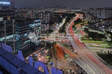 도심풍경, 도심야경, 구로구, 한국철도공사, 남부순환로, 사진,이미지,일러스트,캘리그라피 - Deep bLUE작가 크라우드픽 - 저작권 걱정 없는... 