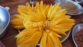 망고, 망고자르기, 맛있는망고, 동남아망고, 동남아, 사진,이미지,일러스트,캘리그라피 - 최강꽃마녀작가 크라우드픽 - 저작권 걱정 없는 상업용... 