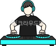 dj, 디제이, 음악, 믹싱, 턴테이블, 사진,이미지,일러스트,캘리그라피 - ayoung50작가 크라우드픽 - 저작권 걱정 없는 상업용 이미지