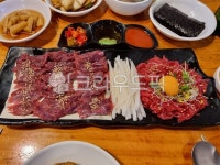 육회, 소고기, 배, 계란, 사시미, 사진,이미지,일러스트,캘리그라피 - 디펜스한앙마작가 크라우드픽 - 저작권 걱정 없는 상업용 이미지