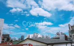 하늘풍경, 하늘, sky, 옥상, 옥상에서, 사진,이미지,일러스트,캘리그라피 - osara작가 크라우드픽 - 저작권 걱정 없는 상업용 이미지