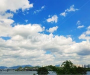 하늘, 맑은하늘, 자연, 구름, 한강, 사진,이미지,일러스트,캘리그라피 - Nkjs34082작가 크라우드픽 - 저작권 걱정 없는 상업용 이미지