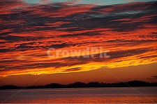 붉은노을, 노을, 일몰, 빨간, 구름, 사진,이미지,일러스트,캘리그라피 - Nyoug800101작가 크라우드픽 - 저작권 걱정 없는 상업용 이미지