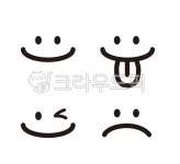 표정, 얼굴표정, 웃는, 메롱, 화난, 사진,이미지,일러스트,캘리그라피 - donkey작가 크라우드픽 - 저작권 걱정 없는 상업용 이미지
