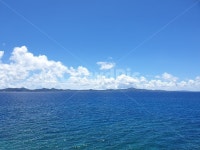 바다, 구름, 맑은하늘, 파란하늘, 잔잔한, 사진,이미지,일러스트,캘리그라피 - Nanijinjoo작가 크라우드픽 - 저작권 걱정 없는 상업용 이미지