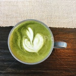 녹차라떼, 그린티라떼, 라떼아트, 커피, 카페, 사진,이미지,일러스트,캘리그라피 - JIU작가 크라우드픽 - 저작권 걱정 없는 상업용 이미지