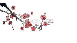 매화, 홍매화, 사군자, 수묵화, 문인화, 사진,이미지,일러스트,캘리그라피 - 童夏 여름아이작가 크라우드픽 - 저작권 걱정 없는 상업용 이미지