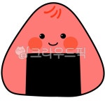 주먹밥이모티콘, 주먹밥, 편의점삼각김밥, 점심밥, 간편식, 사진,이미지,일러스트,캘리그라피 - hee6071작가 크라우드픽 - 저작권 걱정 없는... 