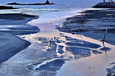 자연, 바닷가, 갯벌, 썰물, 자녁노을, 사진,이미지,일러스트,캘리그라피 - 벤츠작가 크라우드픽 - 저작권 걱정 없는 상업용 이미지