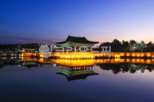 동궁과월지, 안압지, 경주, 한국문화유산, 야경, 사진,이미지,일러스트,캘리그라피 - 대송작가 크라우드픽 - 저작권 걱정 없는 상업용 이미지