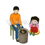 사람, human, 어린이, 달고나, 뽑기, 사진,이미지,일러스트,캘리그라피 - 몰라몰랑곰작가 크라우드픽 - 저작권 걱정 없는 상업용 이미지