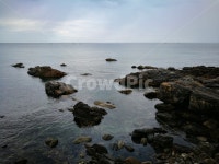 바다, 해안, 돌섬, 바닷가, 흐린날바다, 사진,이미지,일러스트,캘리그라피 - wwwww작가 크라우드픽 - 저작권 걱정 없는 상업용 이미지