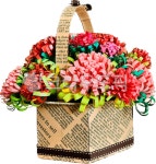 카네이션, 카네이션종이공예, 카네이션바구니, 카네이션꽃만들기, 종이카네이션, 사진,이미지,일러스트,캘리그라피 - truth작가 크라우드픽... 