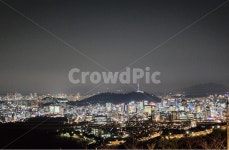 북악스카이워이, 인왕산, 팔각정, 야겅, 서울, 사진,이미지,일러스트,캘리그라피 - Nveey작가 크라우드픽 - 저작권 걱정 없는 상업용 이미지