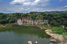 송대소, 주상절리, 한탄강, 철원, 유네스코세계지질공원, 사진,이미지,일러스트,캘리그라피 - Deep bLUE작가 크라우드픽 - 저작권 걱정 없는... 