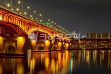 대교, 한강, 야경, 밤풍경, 다리, 사진,이미지,일러스트,캘리그라피 - lseodongminl작가 크라우드픽 - 저작권 걱정 없는 상업용 이미지