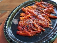 더덕, 더덕구이, 그릇, 석쇠판, 안주, 사진,이미지,일러스트,캘리그라피 - 바람따라작가 크라우드픽 - 저작권 걱정 없는 상업용 이미지