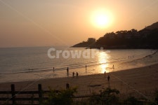 모항, 바다, 풍경, 저녁노을, 해수욕장, 사진,이미지,일러스트,캘리그라피 - 태양화작가 크라우드픽 - 저작권 걱정 없는 상업용 이미지