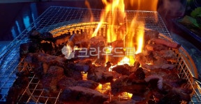 불, fire, 고기, 맛, 먹방, 사진,이미지,일러스트,캘리그라피 - Nmh3755작가 크라우드픽 - 저작권 걱정 없는 상업용 이미지