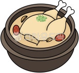 산쟁이약초백숙삼계탕 | 삼계탕, 백숙, 치킨스프, 약초삼계탕, 삼계탕이미지, 사진,이미지,일러스트,캘리그라피 - 지지작가 크라우드픽 - 저작권 걱정 없는 상업용 이미지