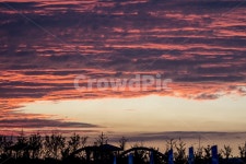 하늘, 노을, 풍경, 구름, 자연, 사진,이미지,일러스트,캘리그라피 - Nultraummar작가 크라우드픽 - 저작권 걱정 없는 상업용 이미지