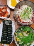 국수, 김밥, 우동, noodle, rice, 사진,이미지,일러스트,캘리그라피 - Npumaeunji작가 크라우드픽 - 저작권 걱정 없는 상업용 이미지
